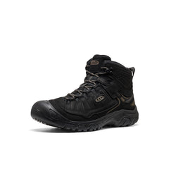 Men's Targhee IV Wide Waterproof Hiking Boot Triple Black / Keen / Triple Black