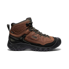 Men's Targhee IV Wide Waterproof Hiking Boot Bison/Black / Keen / Bison/Black