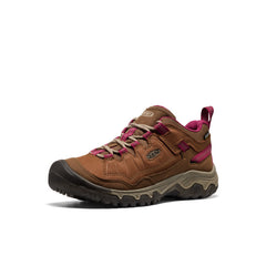 Women's Targhee IV Waterproof Hiking Shoe Bison/Beaujolais / Keen / Bison/Beaujolais
