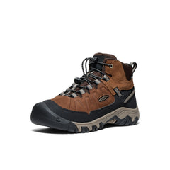 Big Kids' Targhee IV Waterproof Hiking Boot Bison/Brindle / Keen / Bison/Brindle