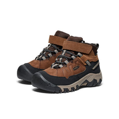 Little Kids' Targhee IV Waterproof Hiking Boot Bison/Brindle / Keen / Bison/Brindle