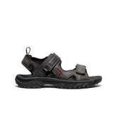 Men's Targhee III Open Toe Sandal Grey/Black / Keen / Grey/Black