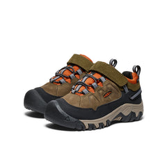 Little Kids' Targhee IV Waterproof Hiking Shoe Dark Olive/Gold Flame / Keen / Dark Olive/Gold Flame