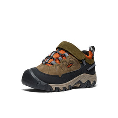 Little Kids' Targhee IV Waterproof Hiking Shoe Dark Olive/Gold Flame / Keen / Dark Olive/Gold Flame