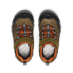 Little Kids' Targhee IV Waterproof Hiking Shoe Dark Olive/Gold Flame / Keen / Dark Olive/Gold Flame