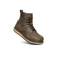 Men's San Jose 6" Waterproof Boot (Aluminum Toe) Cascade Brown/Black / Keen / Cascade Brown/Black