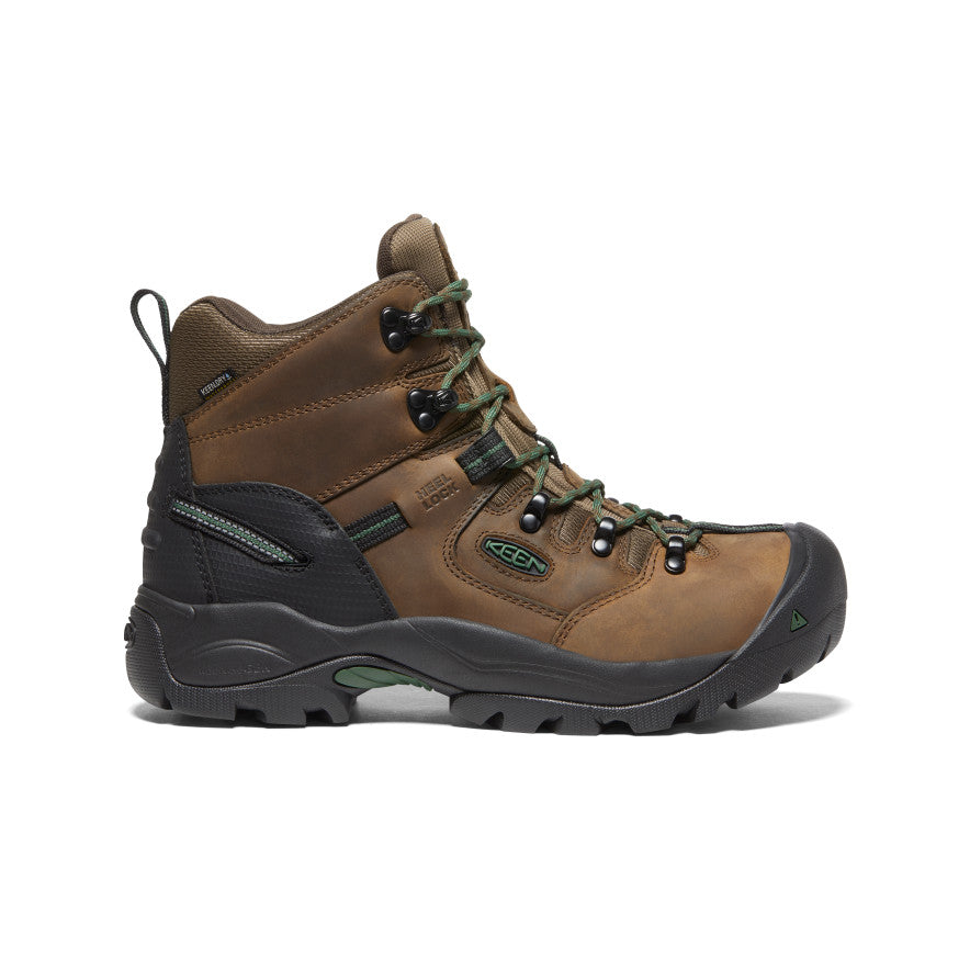 Men's Pittsburgh Energy 6" Waterproof Boot (Carbon Toe) Cascade Brown/Greener Pastures / Keen / Cascade Brown/Greener Pastures