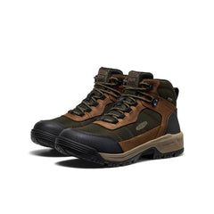 Men's Skokie Waterproof Work Boot (Soft Toe) Forest Night/Black / Keen / Forest Night/Black