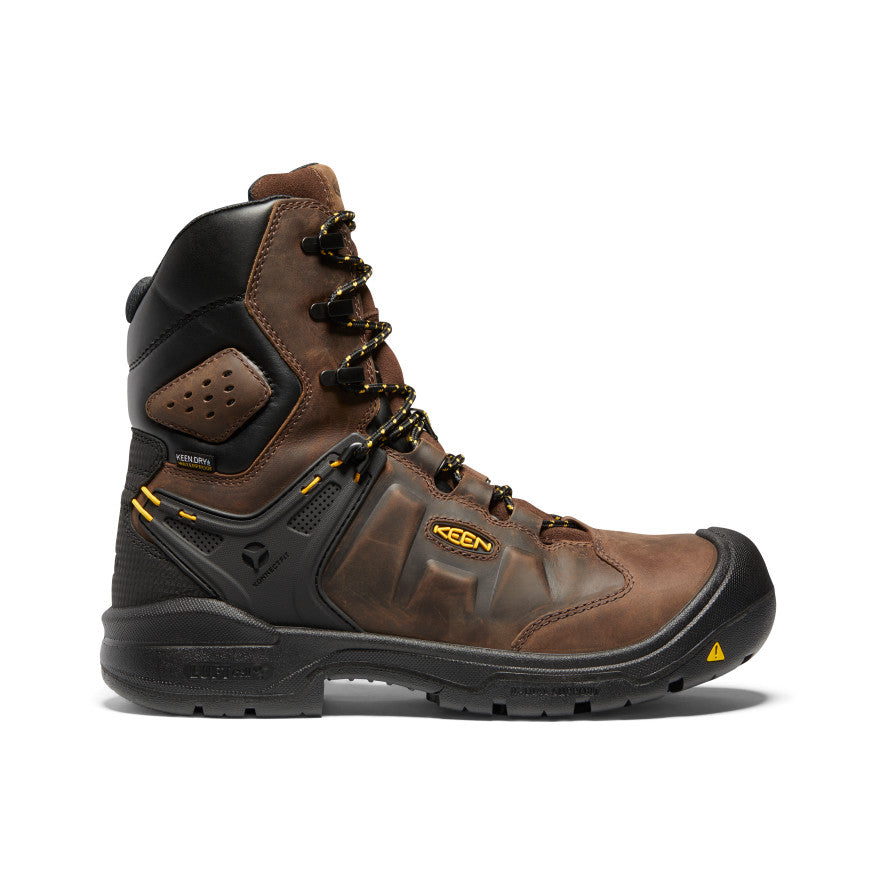 Men's Dover 8" Waterproof Boot (Carbon Toe) Dark Earth/Black / Keen / Dark Earth/Black