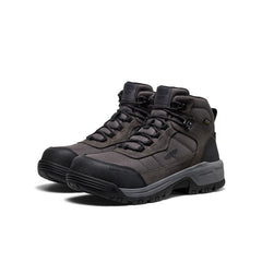 Men's Skokie Waterproof Work Boot (Carbon Toe) Magnet/Black / Keen / Magnet/Black
