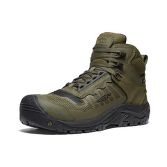 Men's Reno Mid Waterproof (Carbon Toe) Dark Olive/Black / Keen / Dark Olive/Black