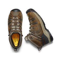 Men's Flint II Waterproof Mid (Soft Toe) Black Olive/Brindle / Keen / Black Olive/Brindle