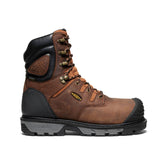 Men's Camden 8" Insulated Waterproof Boot (Carbon Toe) Leather Brown/Black / Keen / Leather Brown/Black