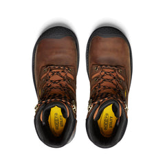 Men's Camden 8" Insulated Waterproof Boot (Carbon Toe) Leather Brown/Black / Keen / Leather Brown/Black