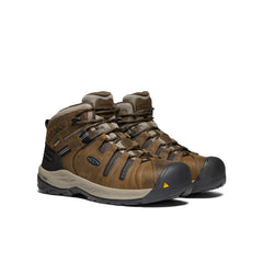 Men's Flint II Waterproof Boot (Steel Toe) Cascade Brown/Orion Blue / Keen / Cascade Brown/Orion Blue