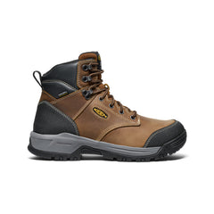Men's Evanston 6" Waterproof Boot (Soft Toe) Bison/Black / Keen / Bison/Black