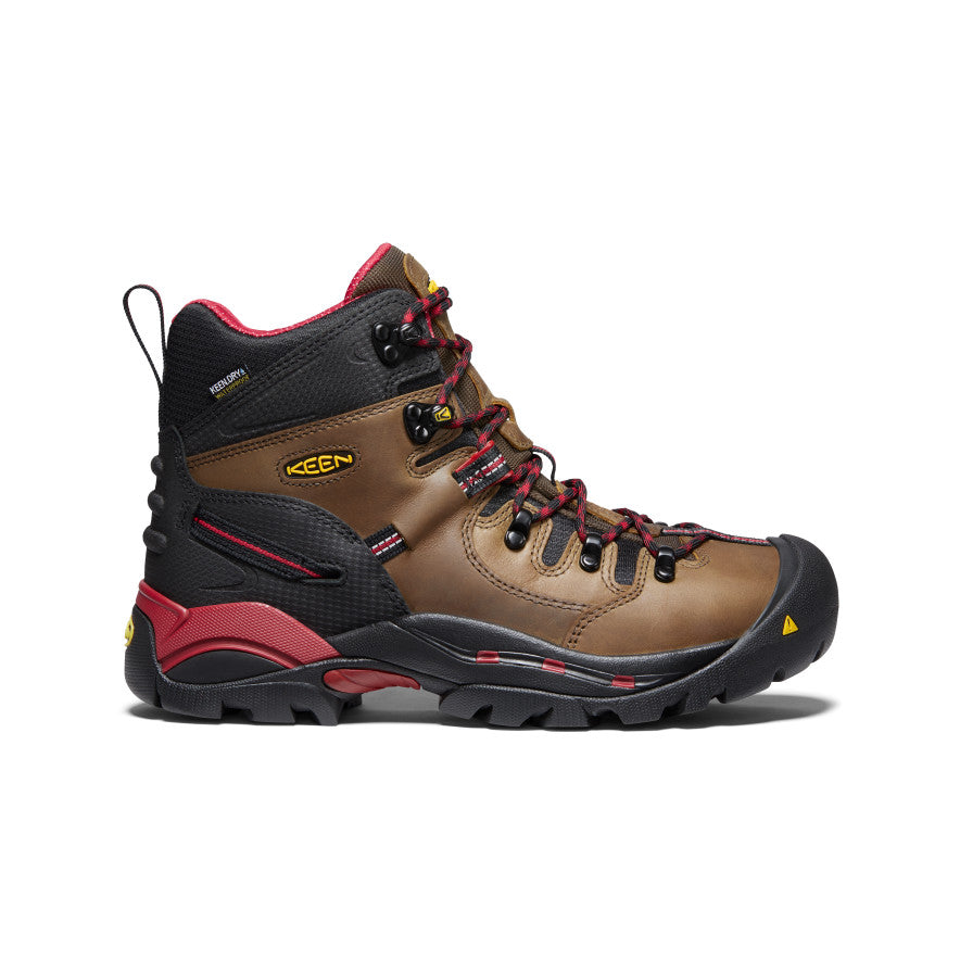 Men's Pittsburgh 6" Waterproof Boot (Steel Toe) Bison / Keen / Bison