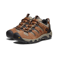 Men's Headout Waterproof Hiking Shoe Bison/Fossil Orange / Keen / Bison/Fossil Orange