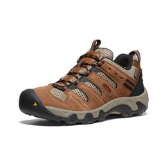 Men's Headout Waterproof Hiking Shoe Bison/Fossil Orange / Keen / Bison/Fossil Orange