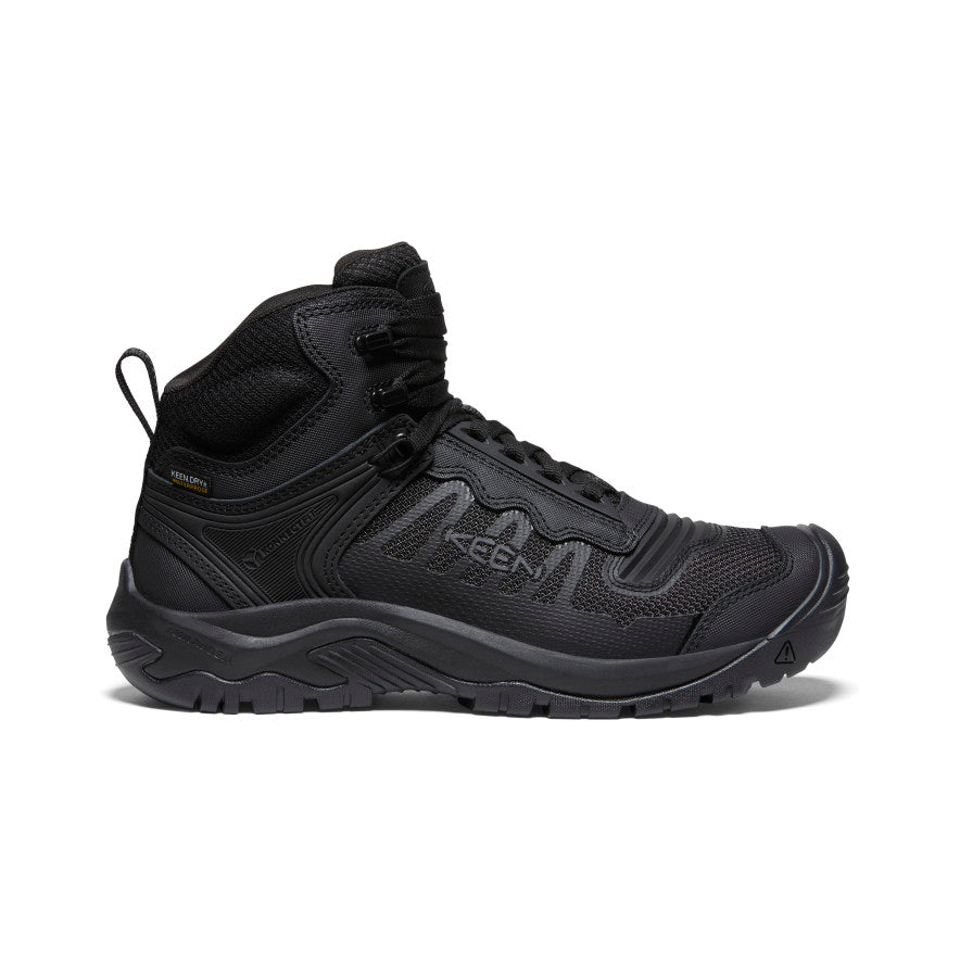 Men's Reno Waterproof Mid (Soft Toe) Black/Black / Keen / Black/Black