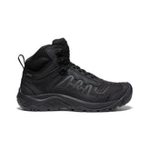 Men's Reno Waterproof Mid (Soft Toe) Black/Black / Keen / Black/Black