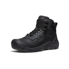 Men's Reno Waterproof Mid (Soft Toe) Black/Black / Keen / Black/Black