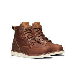 Men's San Jose 6" Boot (Soft Toe) Gingerbread/Off White / Keen / Gingerbread/Off White