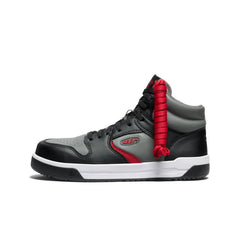 Men's Overton Mid Work Shoe (Carbon Toe) Steel Grey/Black / Keen / Steel Grey/Black
