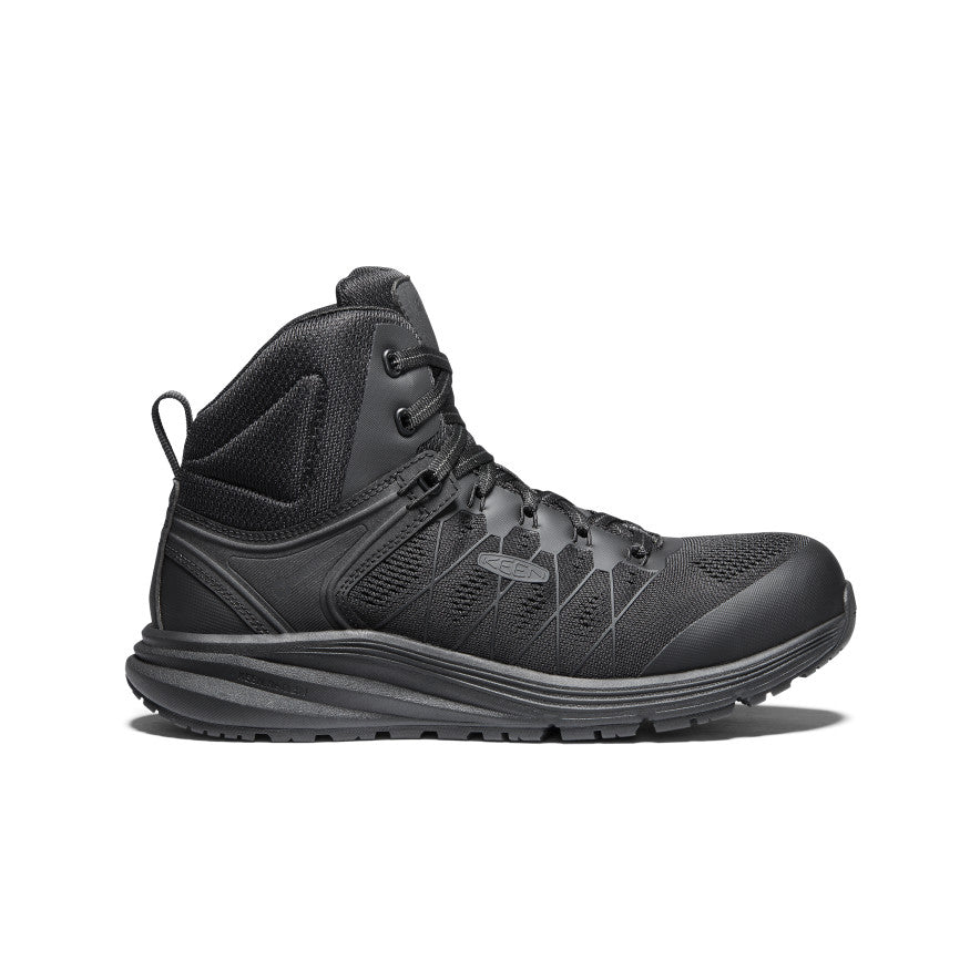 Men's Vista Energy Mid (Carbon Toe) Black/Raven / Keen / Black/Raven