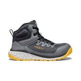 Men's Arvada Mid Work Sneaker (Carbon Toe) Black/Keen Yellow / Keen / Black/Keen Yellow