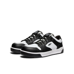 Men's Overton Work Shoe (Carbon Toe) Star White/Black / Keen / Star White/Black