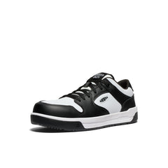 Men's Overton Work Shoe (Carbon Toe) Star White/Black / Keen / Star White/Black