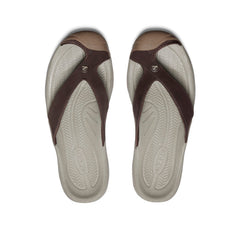 Men's Waimea Leather Flip-Flop Java/Plaza Taupe / Keen / Java/Plaza Taupe