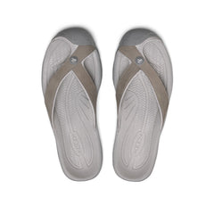 Men's Waimea Leather Flip-Flop Monochrome/Steel Grey / Keen / Monochrome/Steel Grey