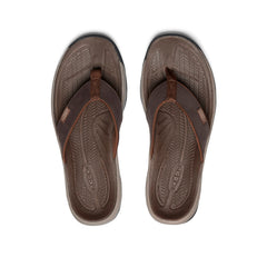 Men's Kona Leather Flip-Flop Java/Dark Earth / Keen / Java/Dark Earth