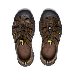 Men's Newport Leather Sandal Wide Bison / Keen / Bison