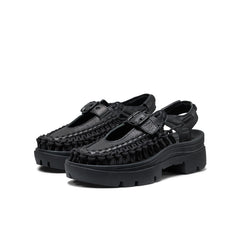 All Gender UNEEK PLT Mary Jane Sneaker Black Smooth Lea / Keen / Black Smooth Lea