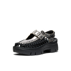 All Gender UNEEK PLT Mary Jane Sneaker Silver/Black / Keen / Silver/Black