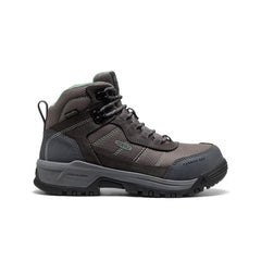 Women's Skokie Waterproof Work Boot (Carbon Toe) Magnet/Black / Keen / Magnet/Black
