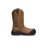 Women's Evanston Pull-On Waterproof Boot (Carbon Toe) Bison/Black / Keen / Bison/Black