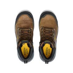 Women's Evanston 6" Waterproof Boot INT MET (Carbon Toe) Bison/Black / Keen / Bison/Black