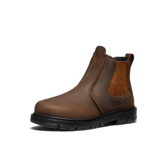 Women's San Jose Chelsea 90° Heel Boot (Aluminum Toe) Cascade Brown/Black / Keen / Cascade Brown/Black