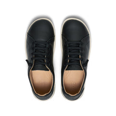 Women's KNX Leather Sneaker Black/Star White / Keen / Black/Star White