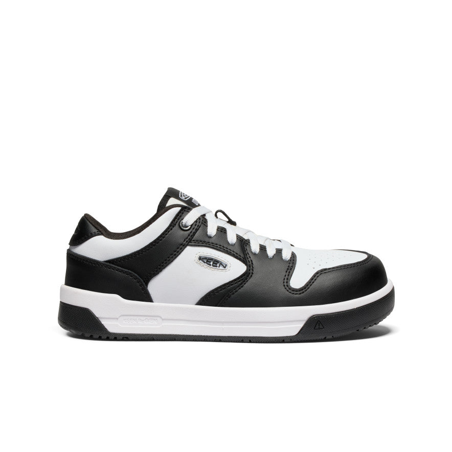 Women's Overton Work Shoe (Carbon Toe) Star White/Black / Keen / Star White/Black