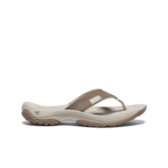 Women's Kona Leather Flip-Flop Brindle/Silver Birch / Keen / Brindle/Silver Birch