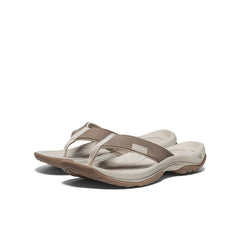 Women's Kona Leather Flip-Flop Brindle/Silver Birch / Keen / Brindle/Silver Birch