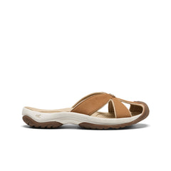 Women's Bali Leather Slide Sandal Chipmunk/Birch / Keen / Chipmunk/Birch