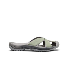 Women's Bali Leather Slide Sandal Lily Pad/Steel Grey / Keen / Lily Pad/Steel Grey
