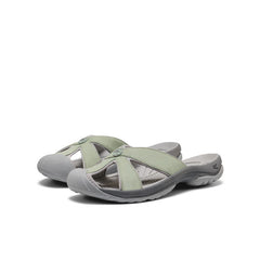 Women's Bali Leather Slide Sandal Lily Pad/Steel Grey / Keen / Lily Pad/Steel Grey