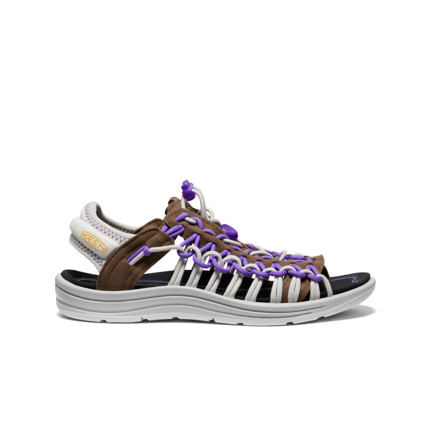 Women's UNEEK II Open Toe x emmi Dark Earth/Tillandsia Purple / Keen / Dark Earth/Tillandsia Purple